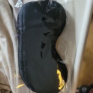 Black Satin Sleep Mask